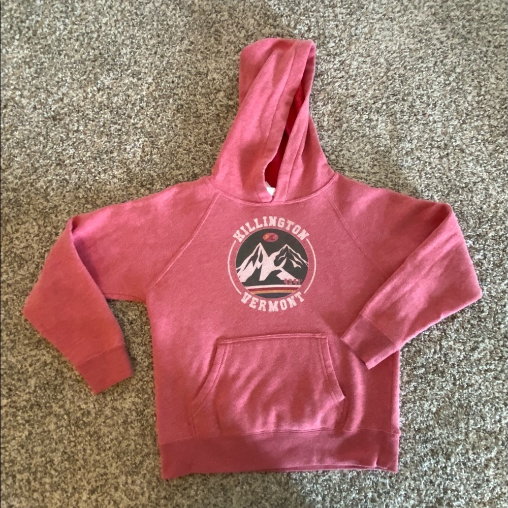 Girls Size 6/8 - cozy hoodie from Killington VT